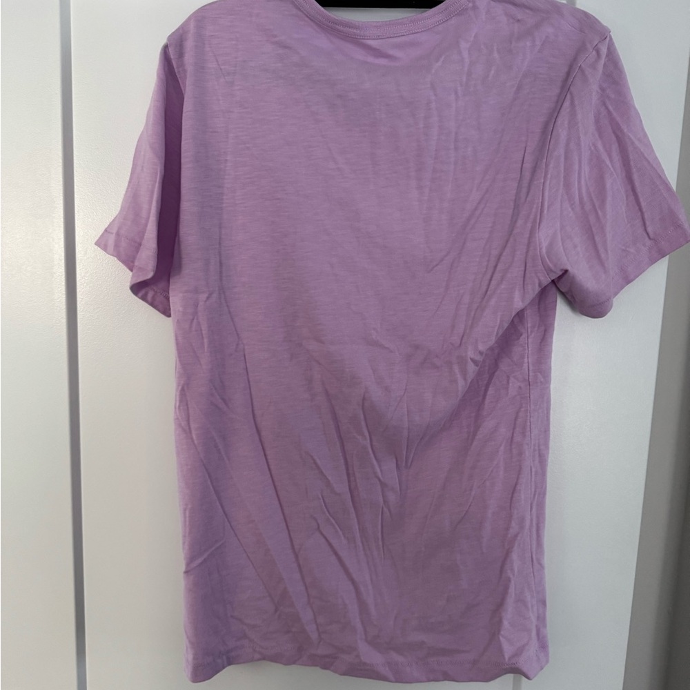 Purple Crew Neck T-Shirt - Picture 2 of 3